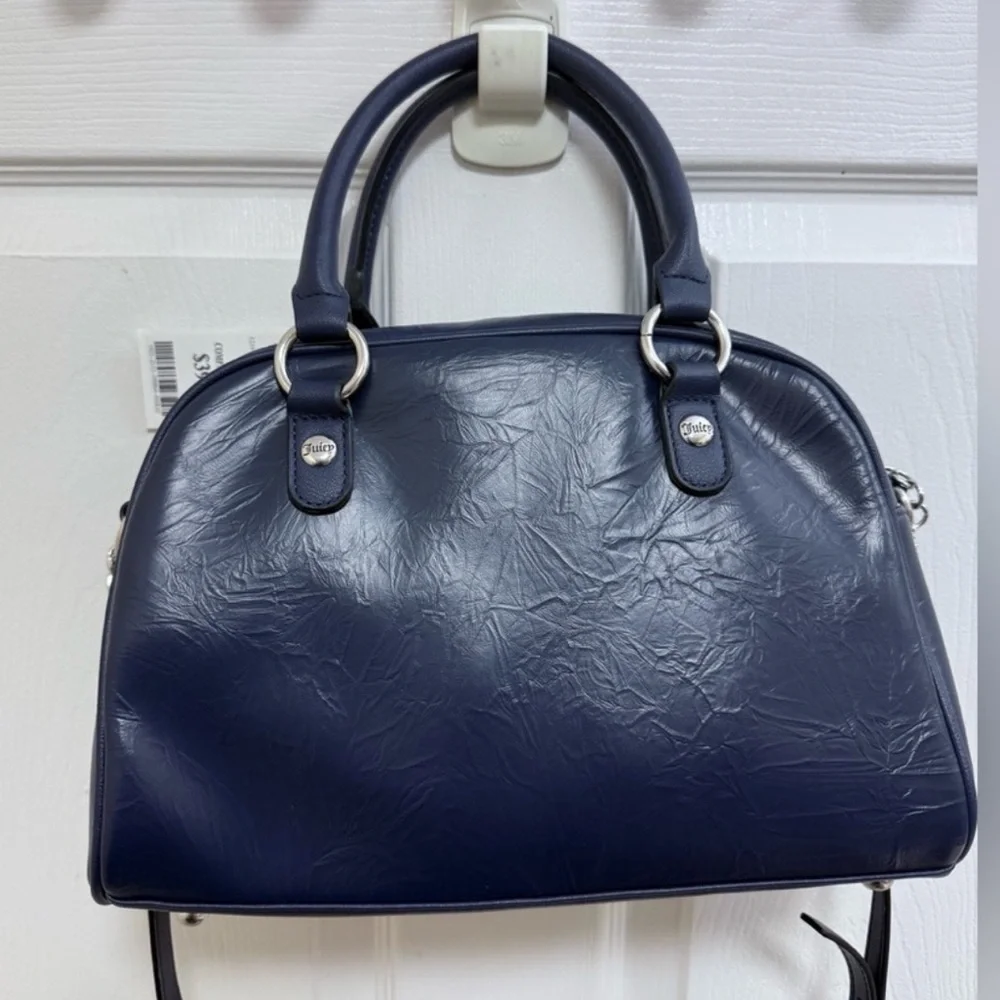 NWT Juicy Couture Jucify Satchel in Regal Blue